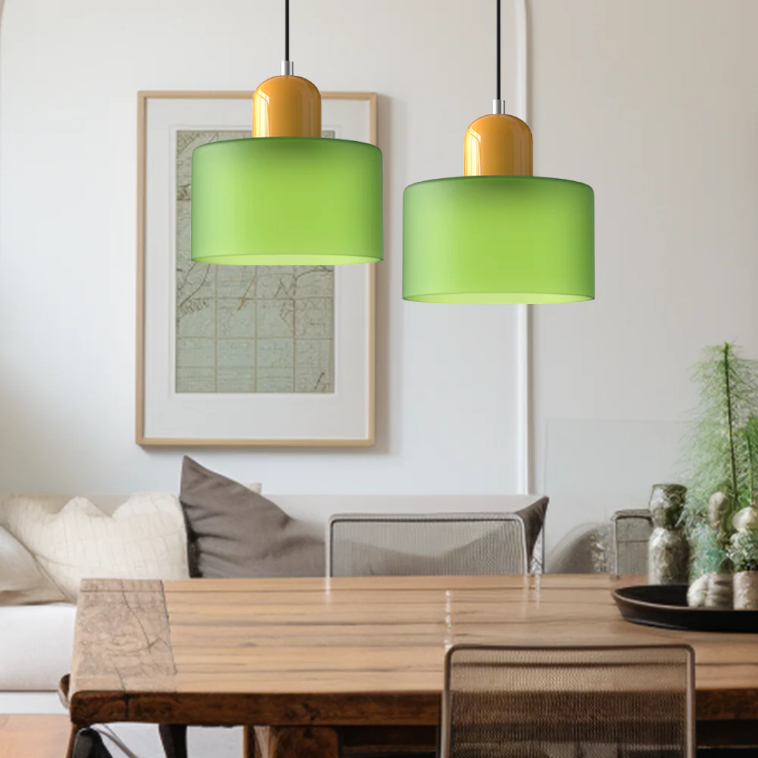 Lumio Retro glazen hanglamp