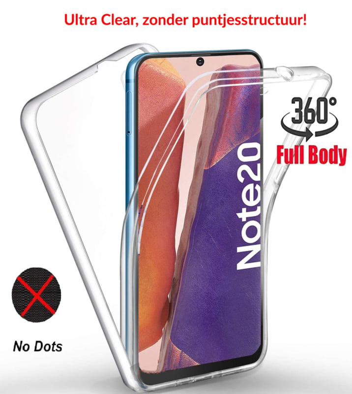 Galaxy Note 20 360° Ultra Clear Hoesje