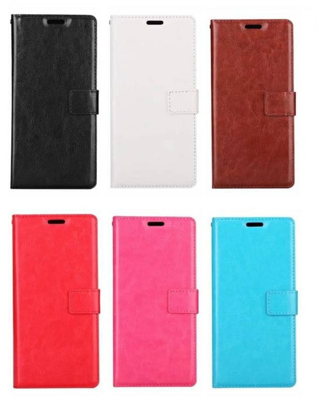 Galaxy Note 8 leren portemonnee hoesje
