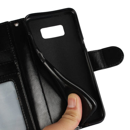 Galaxy S8 Plus leren portemonnee hoesje