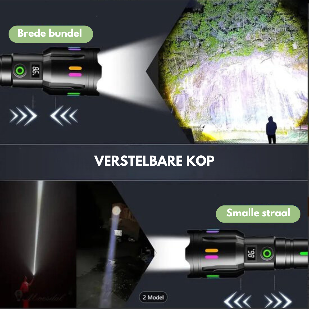 LumenPro militaire LED zaklamp