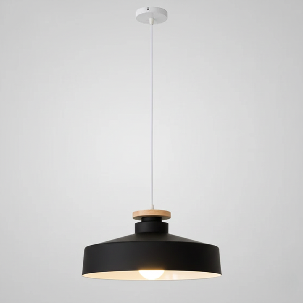 Lumio Scandinavische houten hanglamp