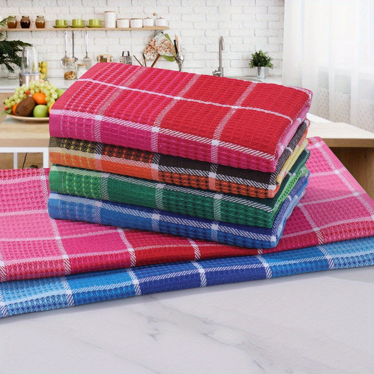 PlaidWipe wafelstructuur keukendoekenset