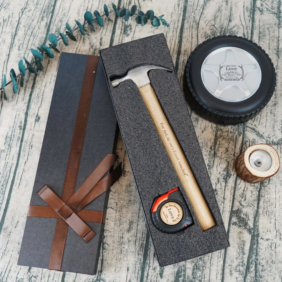 HammerTape gepersonaliseerde hamer- en meetlintset