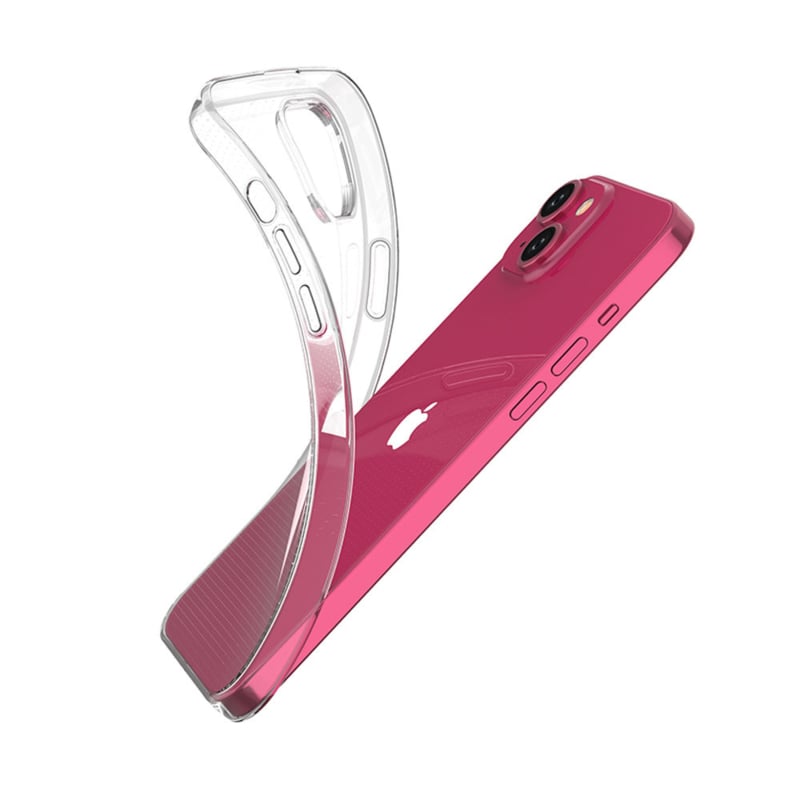 iPhone 15 Plus TPU Hoesje Transparant