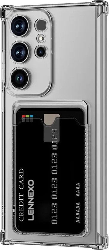 Lennexo pashouder hoesje voor Samsung S24 Ultra