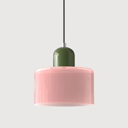 Retro Glazen Hanglamp