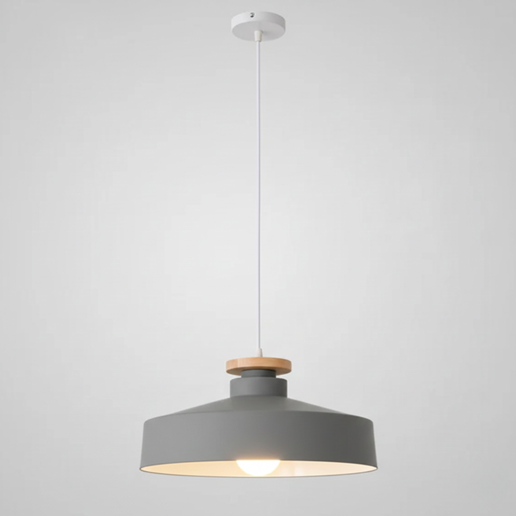Lumio Scandinavische houten hanglamp