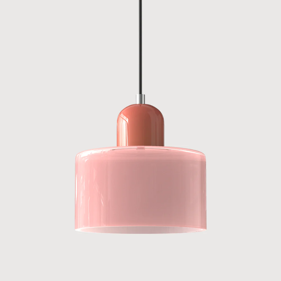 Retro Glazen Hanglamp