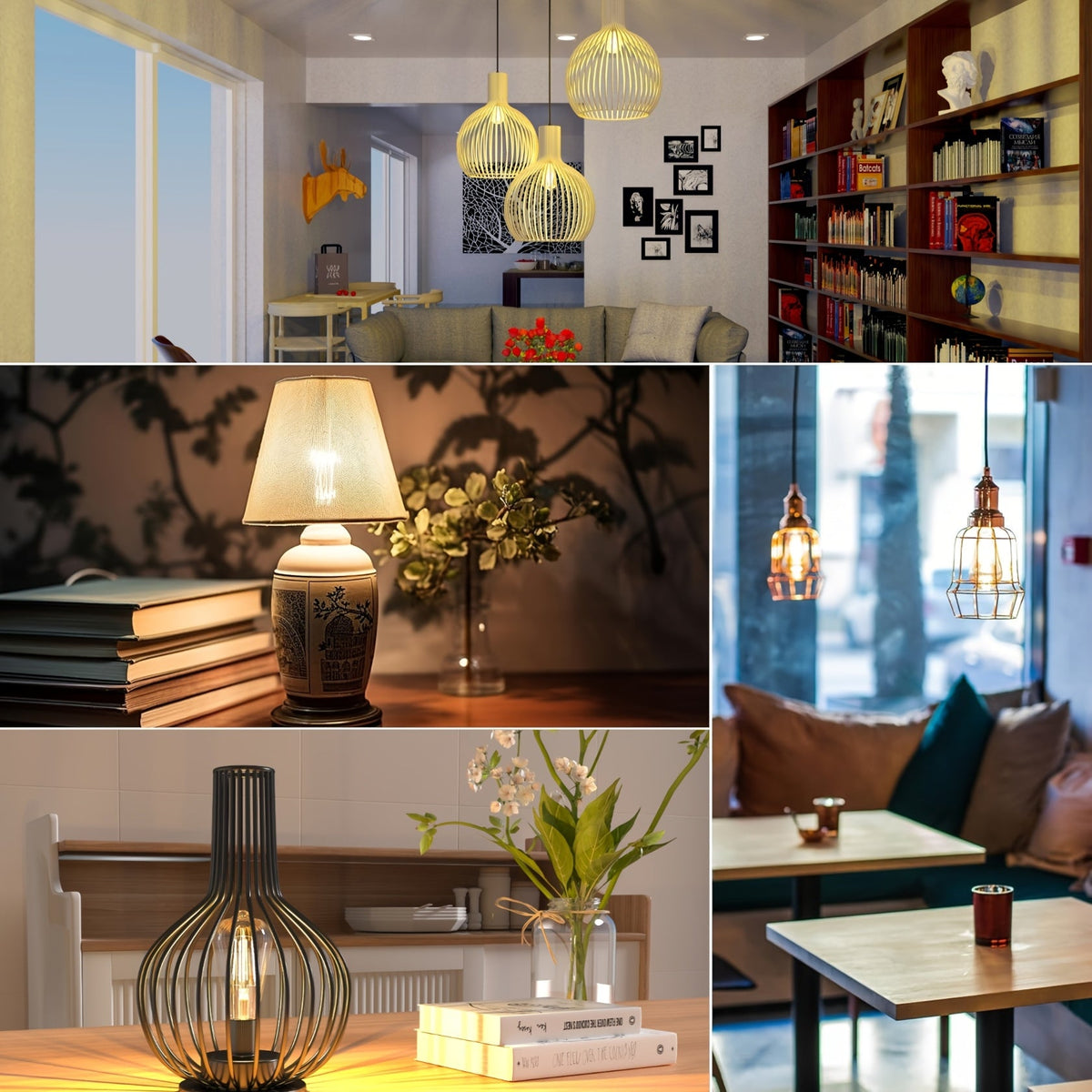 AmberGlow vintage LED-lamp