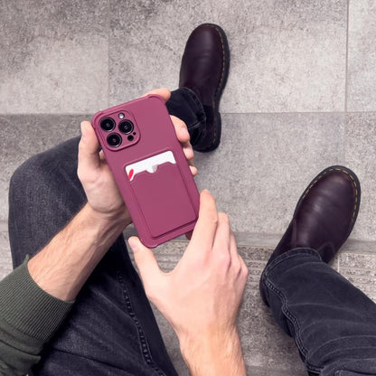 iPhone 13 Pro TPU hoesje met pasjesvakje