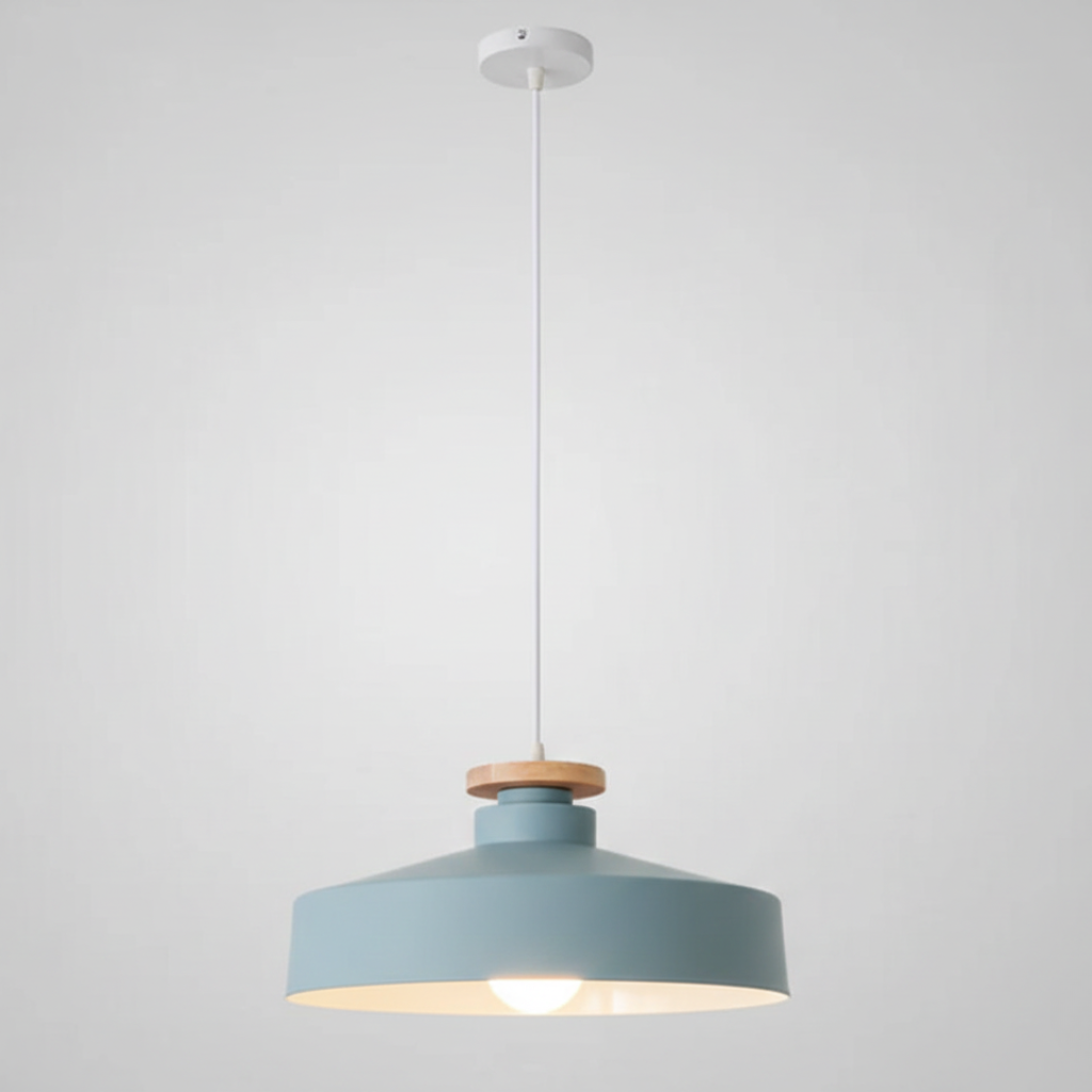 Lumio Scandinavische houten hanglamp