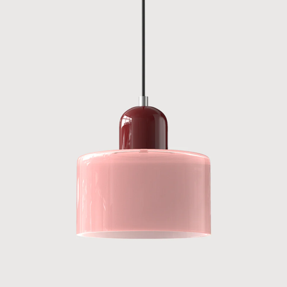 Retro Glazen Hanglamp
