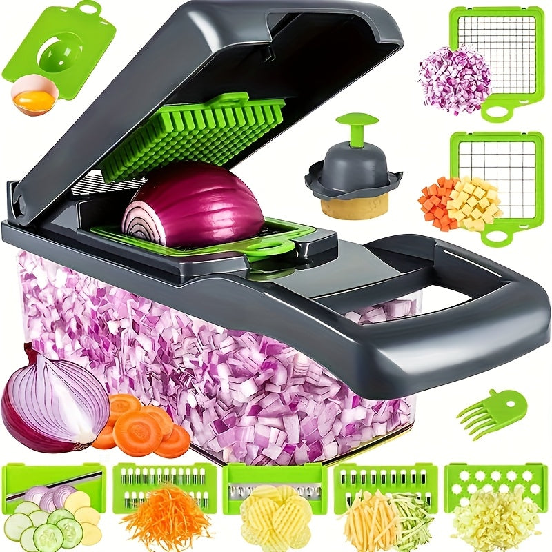 16-delige multifunctionele groentesnijder set