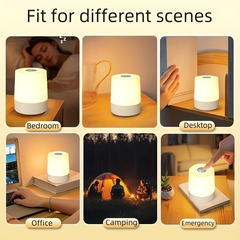 Draadloos LED Touch Nachtlampje