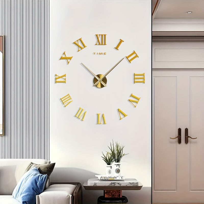 Glowtick XL moderne vintage wandklok