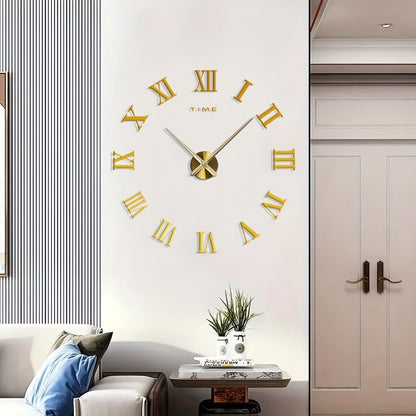 Glowtick XL moderne vintage wandklok