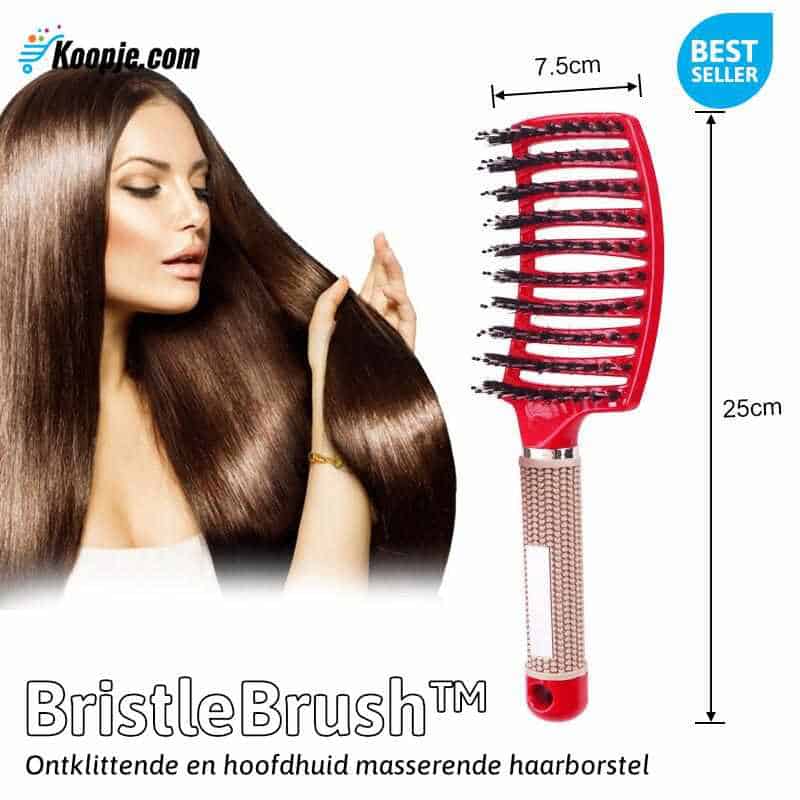 BristleBrush ontklittende haarborstel