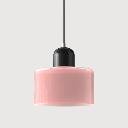 Retro Glazen Hanglamp