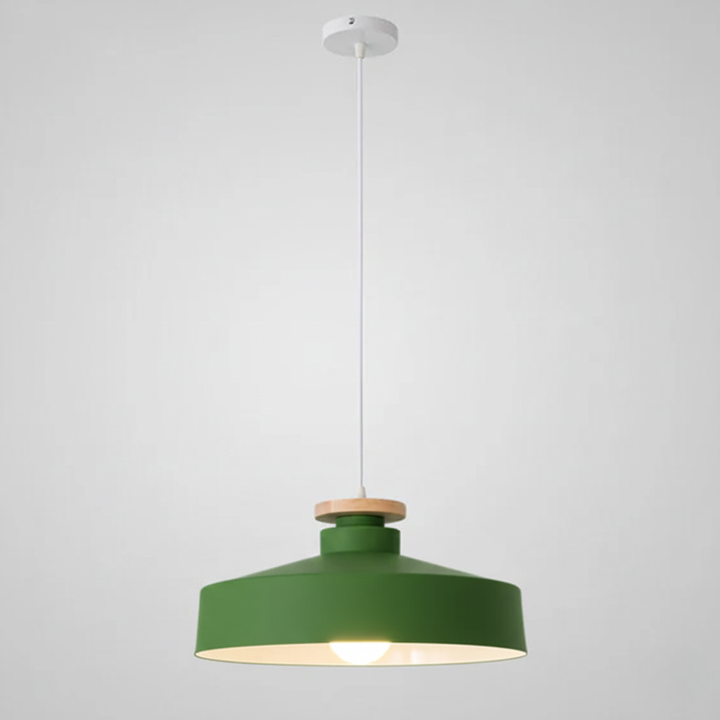Lumio Scandinavische houten hanglamp