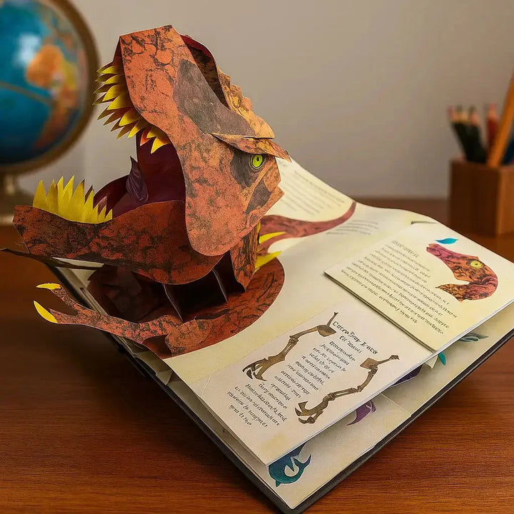 DinoWorld 3D Pop-up Dinosaurusboek