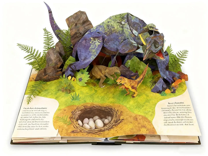 DinoWorld 3D Pop-up Dinosaurusboek