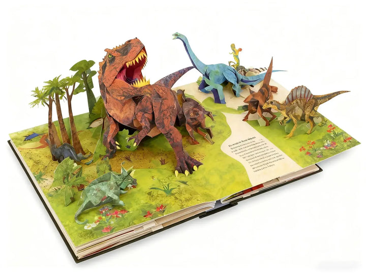 DinoWorld 3D Pop-up Dinosaurusboek