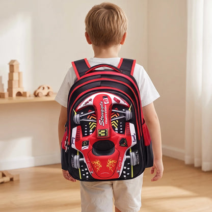 3D Raceauto Kinderrugzak