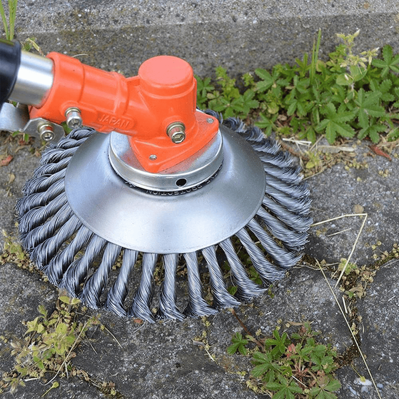 Steelbrush Pro stalen onkruid trimmerkop