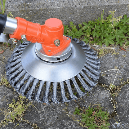 Steelbrush Pro stalen onkruid trimmerkop