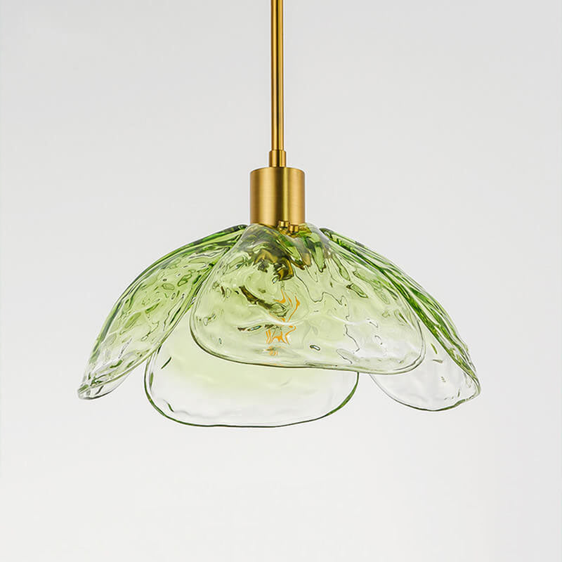 Moderne glazen hanglamp
