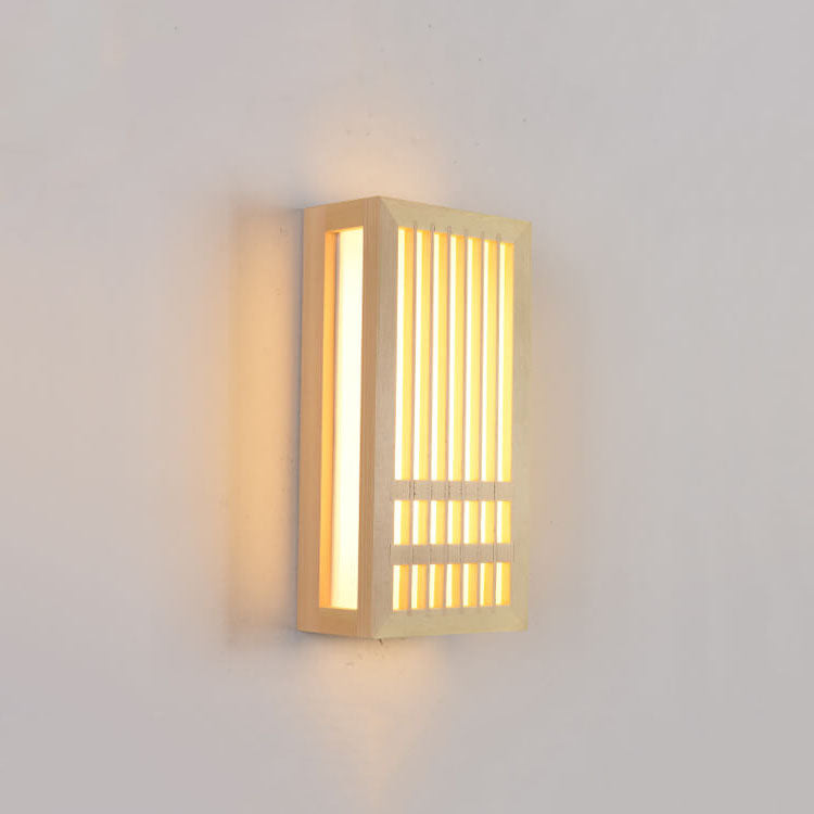 Lumio houten LED wandlamp