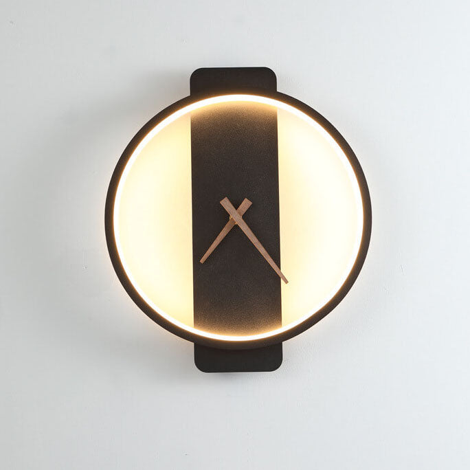 Lumio moderne wandlamp met klok design
