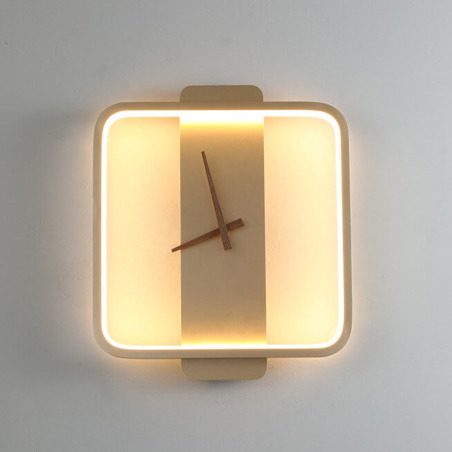 Lumio moderne wandlamp met klok design