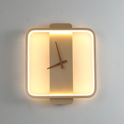 Lumio moderne wandlamp met klok design