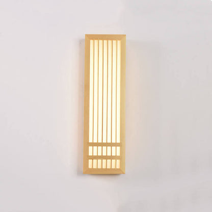 Lumio houten LED wandlamp