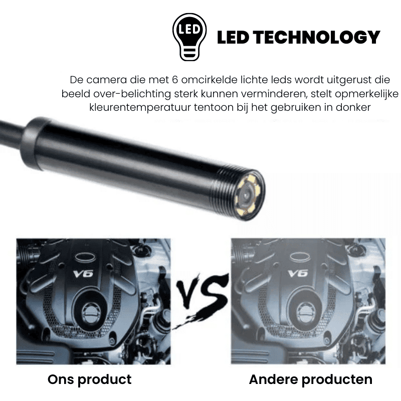 OPTICE waterdichte inspectiecamera