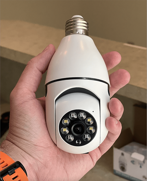 SecurEazy slimme zoomlampcamera