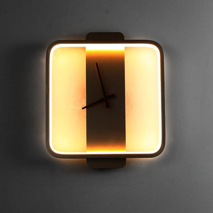 Lumio moderne wandlamp met klok design