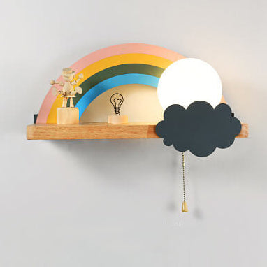 Lumio Regenboog glazen wandlamp