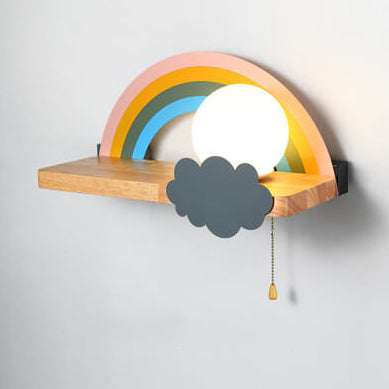 Lumio Regenboog glazen wandlamp