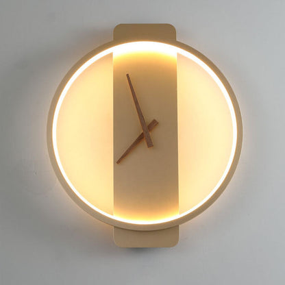 Lumio moderne wandlamp met klok design