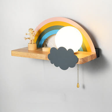 Lumio Regenboog glazen wandlamp
