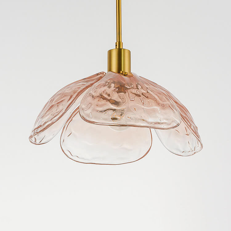 Moderne glazen hanglamp