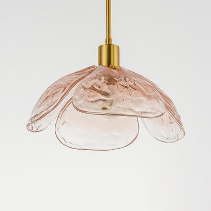 Moderne glazen hanglamp