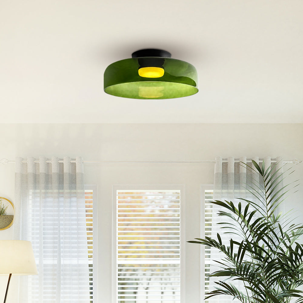 Lumio design glazen plafondlamp