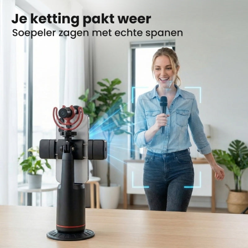 Movara auto-tracking telefoonstandaard
