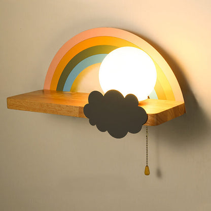 Lumio Regenboog glazen wandlamp