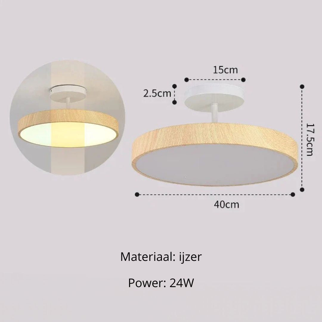Lumio Scandinavische plafondlamp