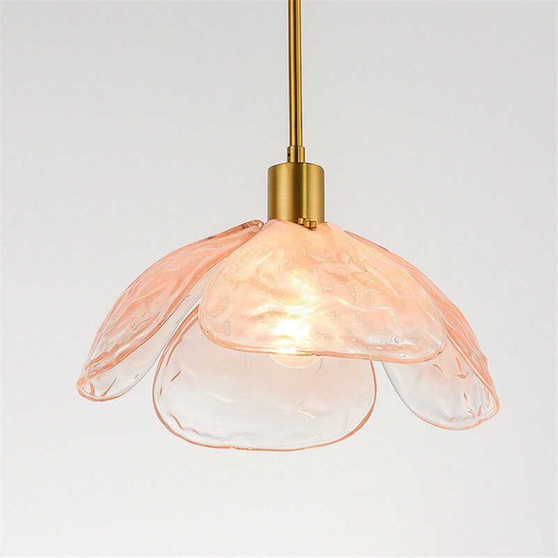 Moderne glazen hanglamp